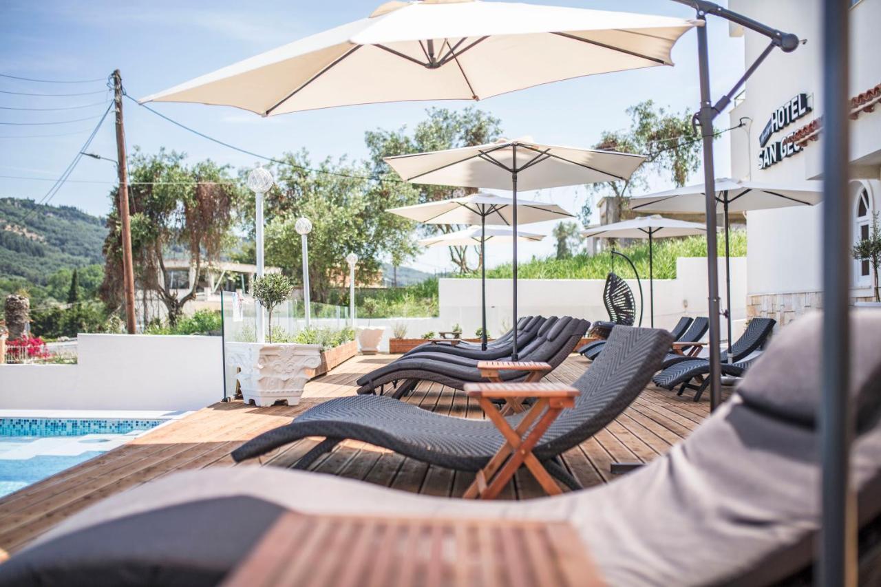 San Georgio Boutique Hotel (Adults Only) Agios Georgios Pagon Dış mekan fotoğraf