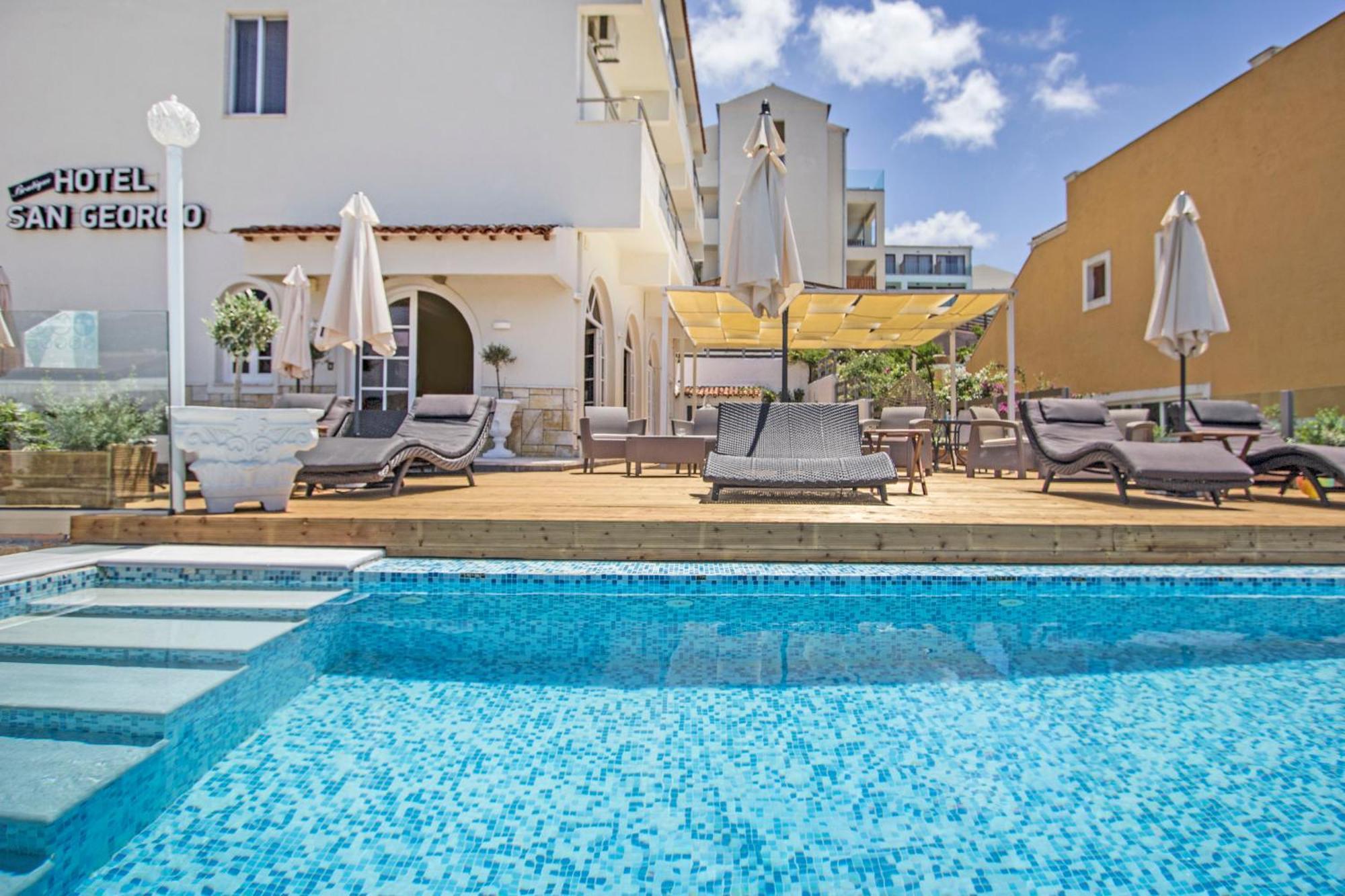 San Georgio Boutique Hotel (Adults Only) Agios Georgios Pagon Dış mekan fotoğraf